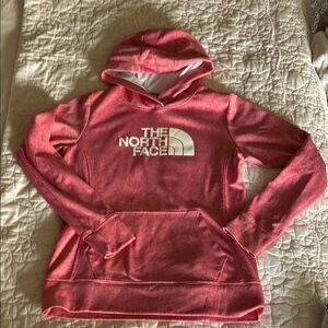 North Face Hoodie women's medium pink
